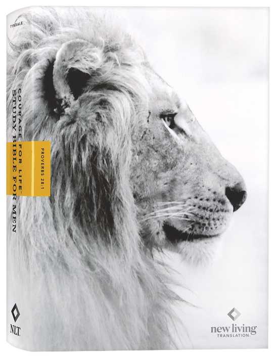 Courage for Life Study Bible for Men with filament-enabled technology
