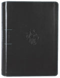 NLT Courage For Life Study Bible For Men Filament-Enabled Edition Onyx Lion book