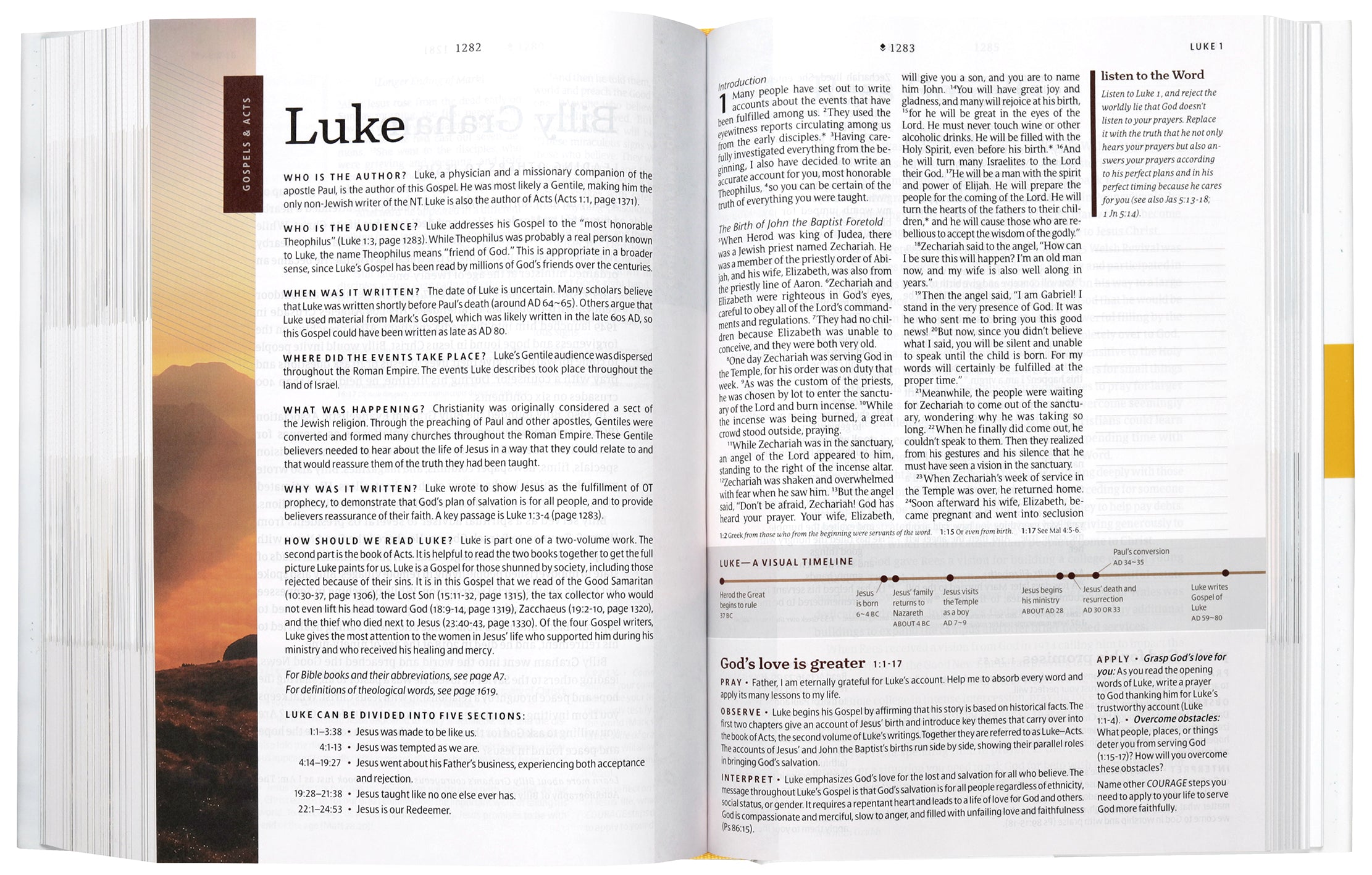 NLT Courage For Life Study Bible For Men Filament-Enabled Edition Onyx Lion book