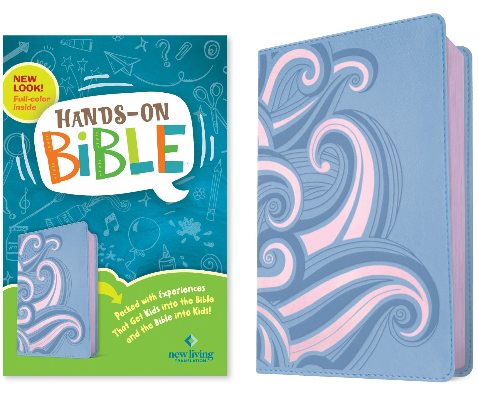 NLT Hands-On Bible Third Edition, a hands-on approach to Bible study with the New Living Translation.