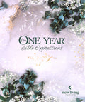 Tidewater teal NLT One Year Devotional Bible, a year-round companion for spiritual growth