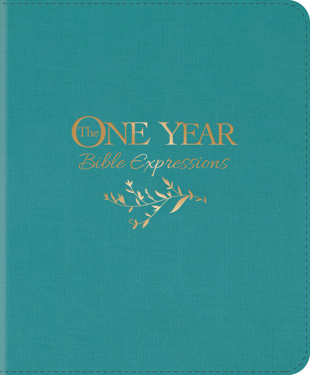 NLT One Year Bible Expressions Tidewater Teal