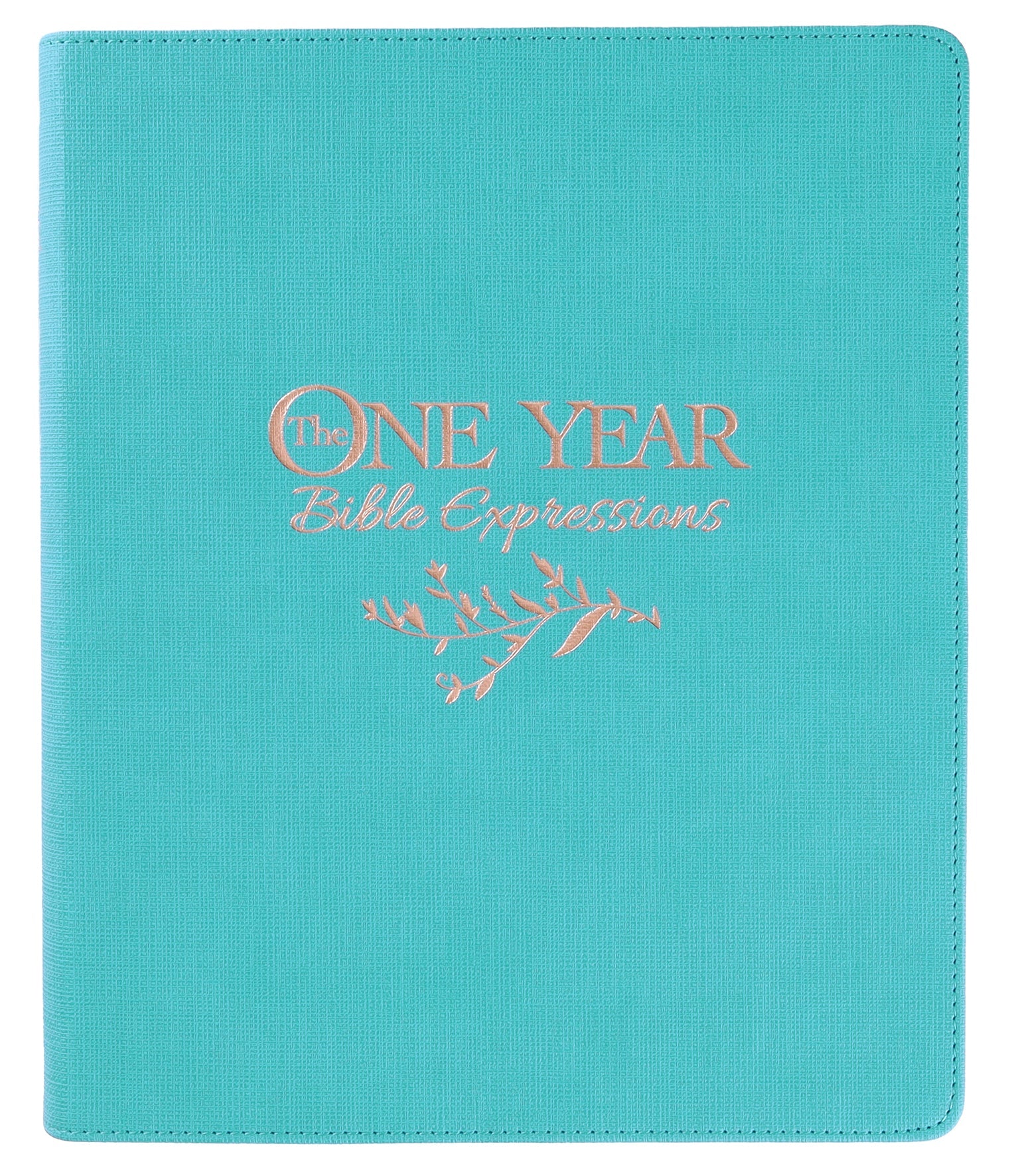 NLT One Year Bible Expressions Tidewater Teal