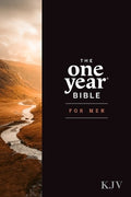 Men's KJV One Year Devotional Journaling Bible for personal reflection and spiritual growth