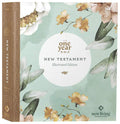 New Living Translation NLT Bible, One Year Bible New Testament, Floral Paradise cover