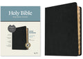 KJV devotional journaling bible with wide margin writing space, red letter edition
