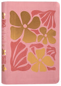 Tropical Flowers Dusty Pink NLT Kids Bible, Thinline Reference Edition