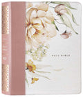 Dusty Pink Blossoms NLT Wide Margin Bible with Filament-Enabled Edition