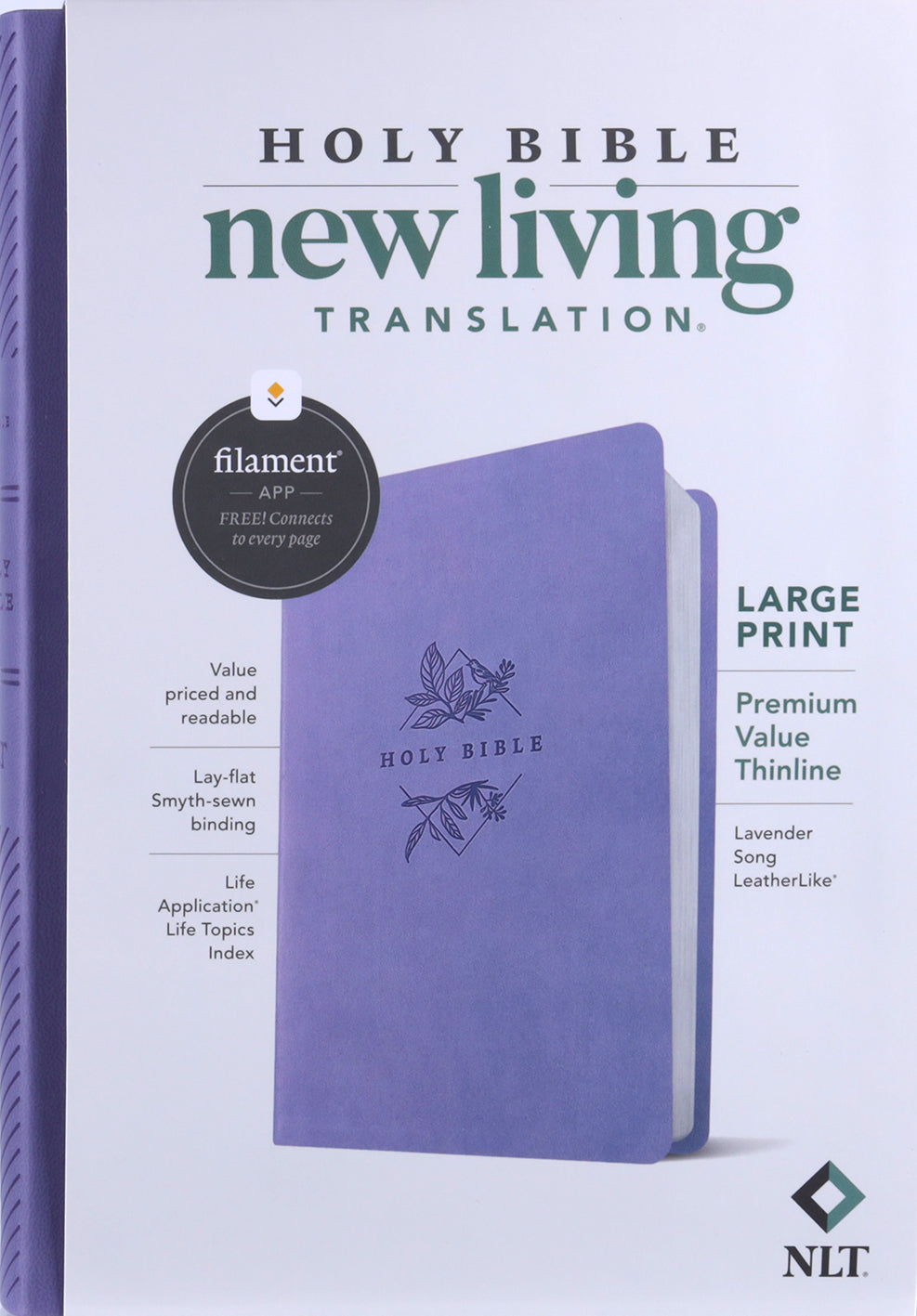 Filament-enabled edition of large print thinline Bible