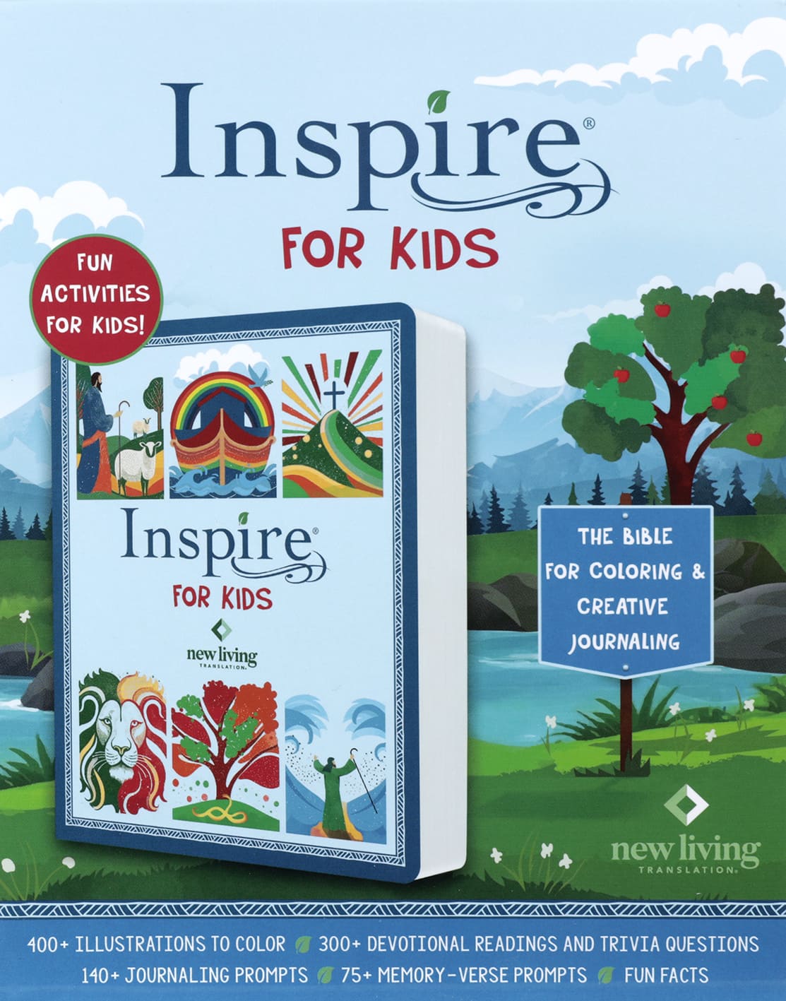 The NLT Inspire Bible for Kids, a perfect gift for kids to develop a strong faith and love for reading.