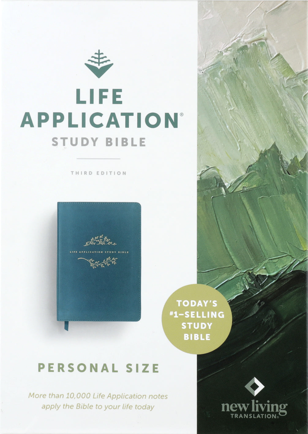 NLT Life Application Study Bible Third Edition Personal Size Teal (Red Letter Edition)