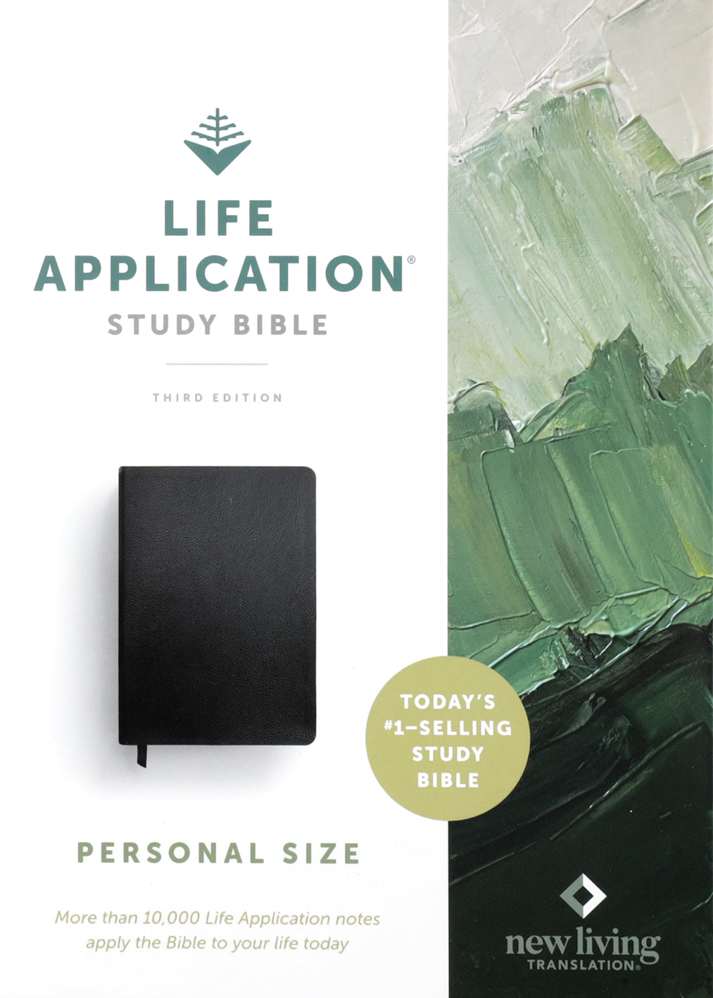 NLT Life Application Study Bible third edition black red personal size