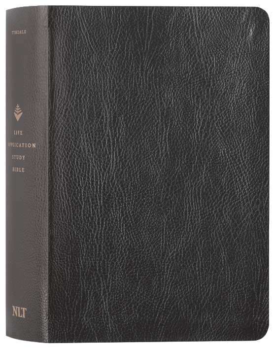 Personal size black red NLT Life Application Study Bible third edition