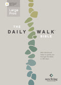The NLT Daily Walk Bible Large Print (Filament Enabled)