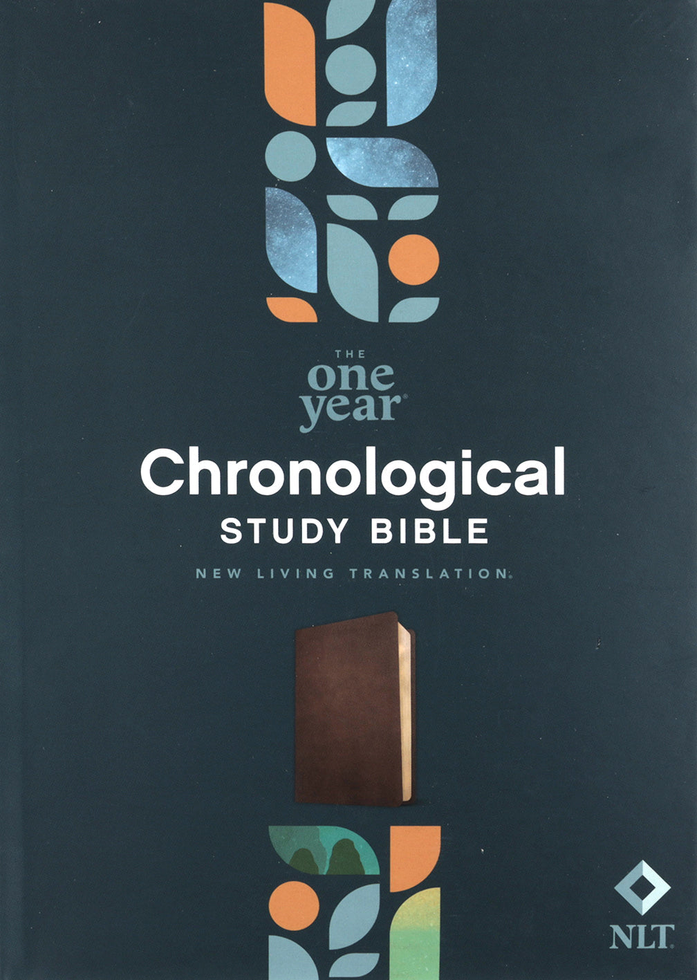 NLT One Year Chronological Study Bible with notes and study features