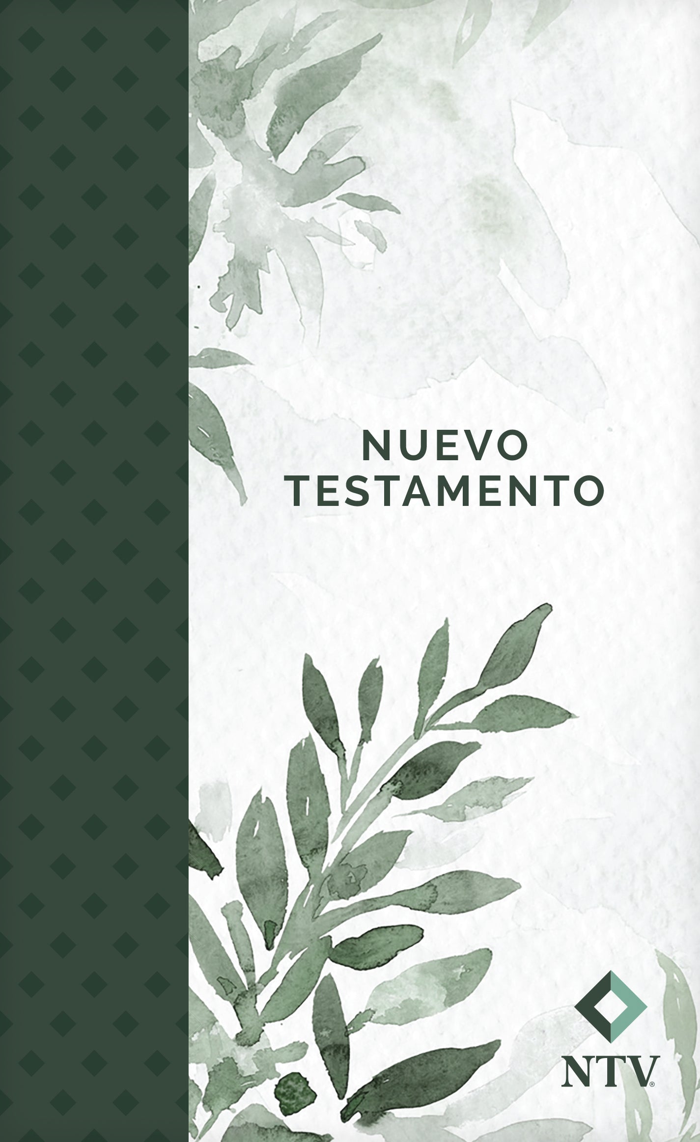 Imagen del Nuevo Testamento económico en español, edición de tapa rústica verde.
