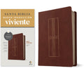Ultrafine Spanish Bible with Filament in Café and Red Letter edition