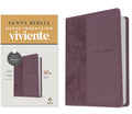 Spanish Edition of the Global Language Bibles, featuring the NTV Premium Value Bible with purple filament-enabled pages