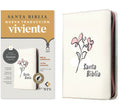 NTV Biblia compacta letra gigante de zíper con Filament Beige Índice (NTV Compact Bible Giant Zipper Print with Filament Indexed Beige (Red Letter, Spanish Edition)