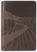 NLT Premium Gift Bible Filament Enabled, Starlight Path Brown Red Letter Edition