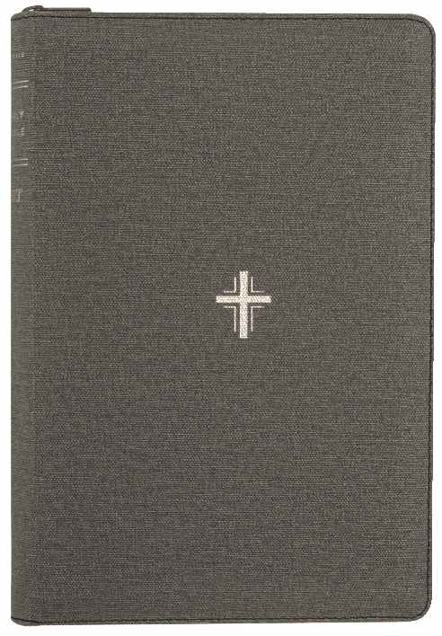 NLT Thinline Reference Zipper Bible, Red Letter Edition, Filament Enabled