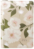 NLT Thinline Reference Bible Filament Enabled with Tender Blossom Taupe Cover