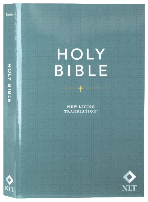 New Living Translation Holy Bible, economy outreach edition, green cover