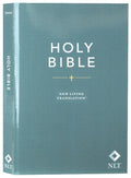 New Living Translation Holy Bible, economy outreach edition, green cover