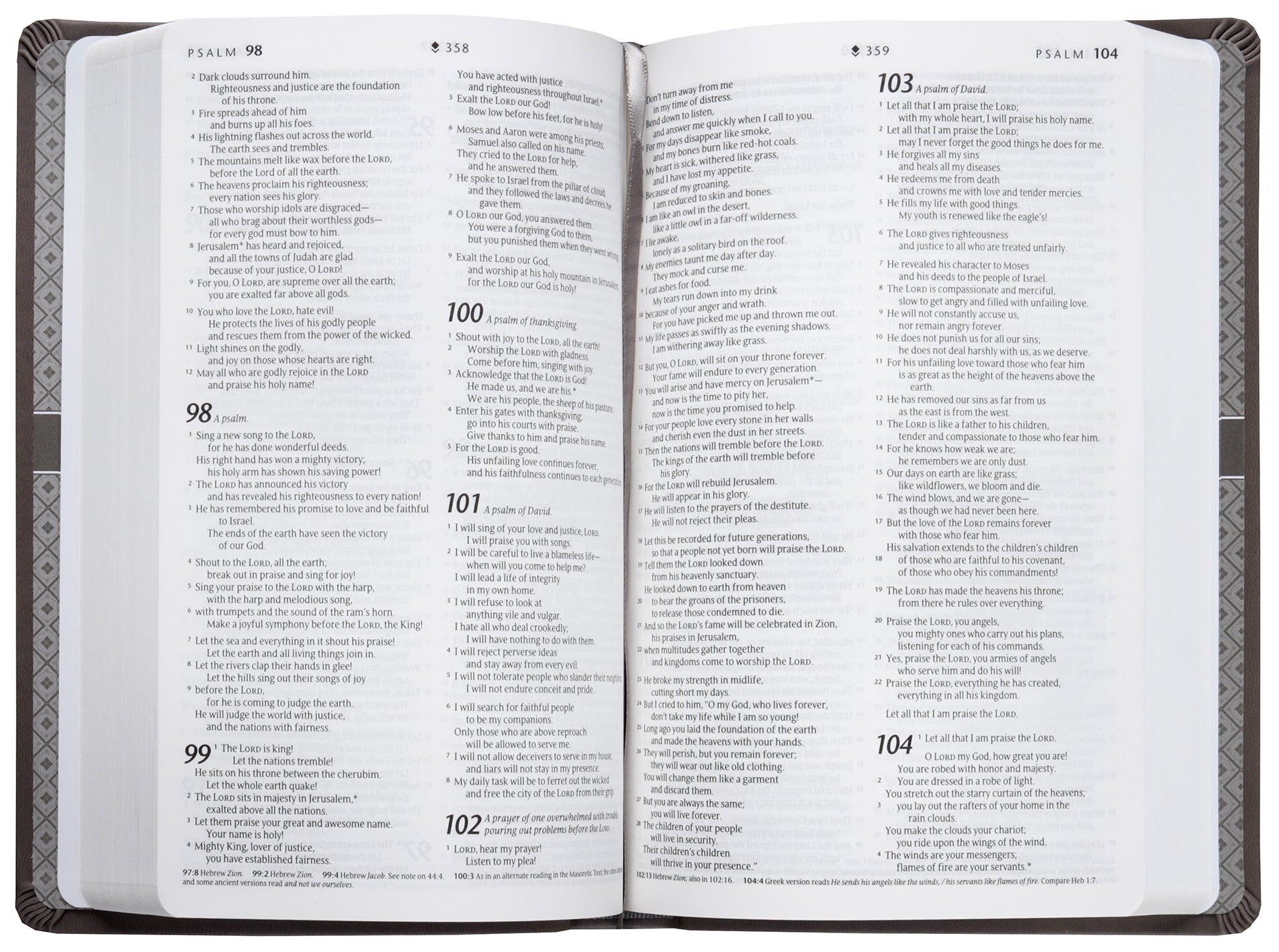 New Living Translation Premium Gift Bible in Star Cross Taupe (Red Letter Edition)