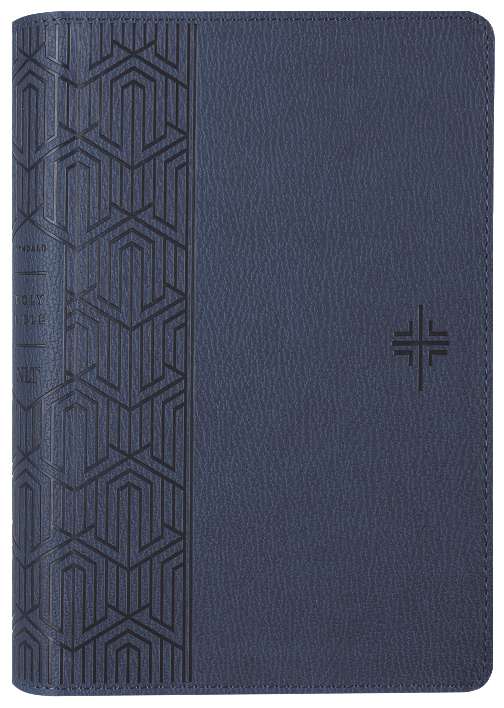 NLT Premium Gift Bible Filament Enabled Blue Cross (Red Letter Edition)