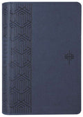 NLT Premium Gift Bible Filament Enabled Blue Cross (Red Letter Edition)