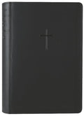 Classic black leather cover NLT Premium Gift Bible with red letter edition