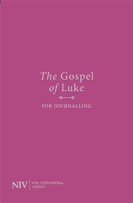 Anglicised text edition of the Gospel of Luke from the NIV Bible, designed for journaling and reflection