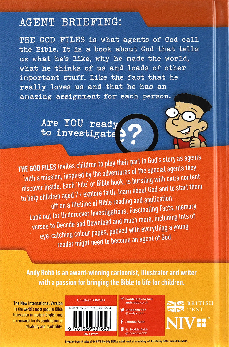 A vibrant cover of the NIV Kids Adventure Bible for kids to explore and learn.