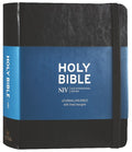 NIV Anglicised Text Journaling Bible with Black Elastic Strap for personal reflection and study.