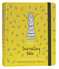 Explore spiritual growth with NIV Devotional Bible I Am So Many Things Journaling Edition, a thought-provoking journaling com