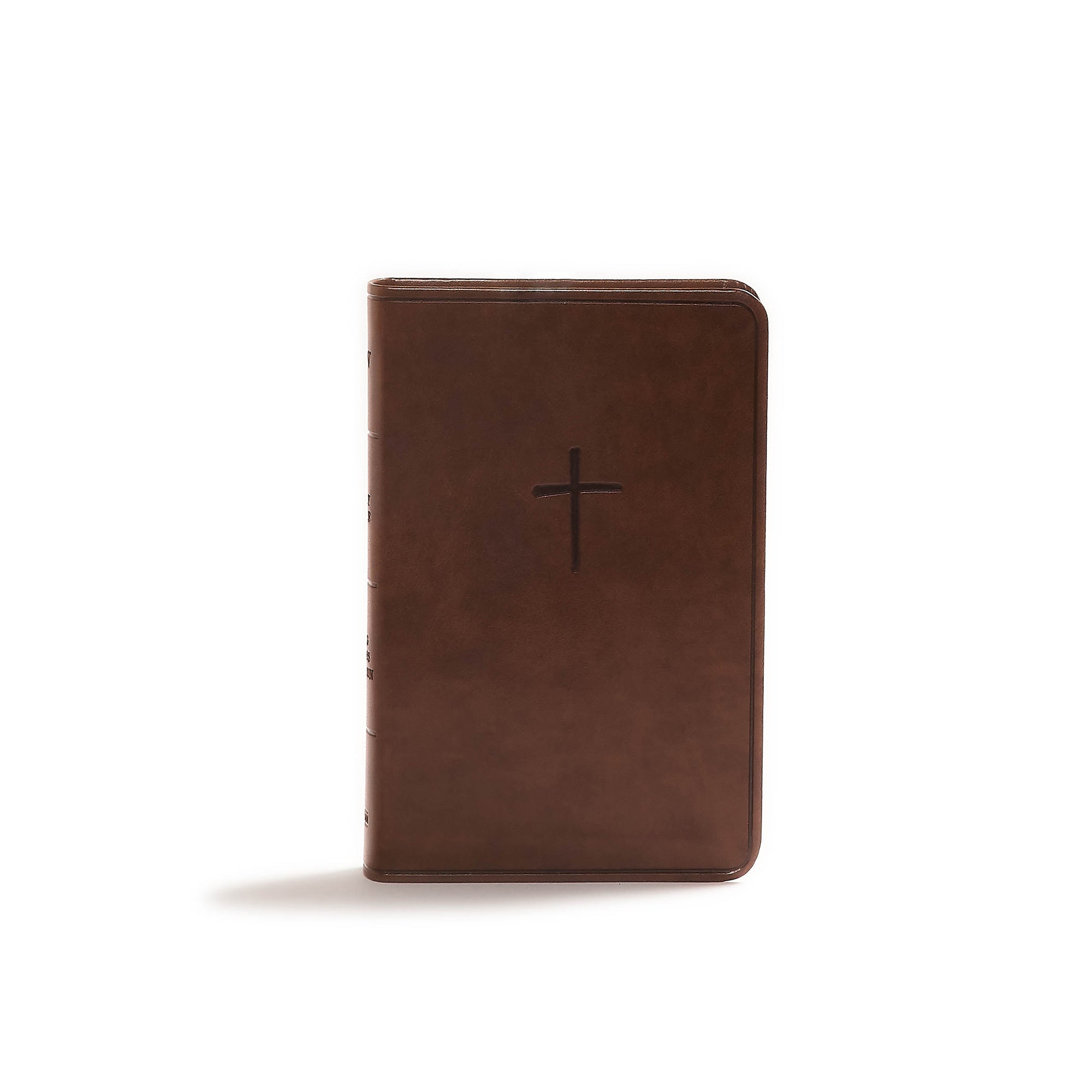 CSB Compact Bible Brown Value Edition (Red Letter Edition)