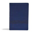 Elevate your devotion with the Luxury CSB Christian Standard Bible in rich Navy Leather Bound.