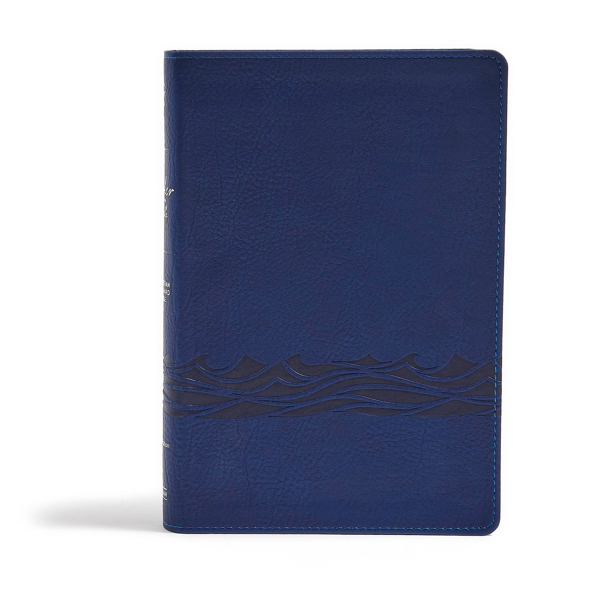 Elevate your devotion with the Luxury CSB Christian Standard Bible in rich Navy Leather Bound.