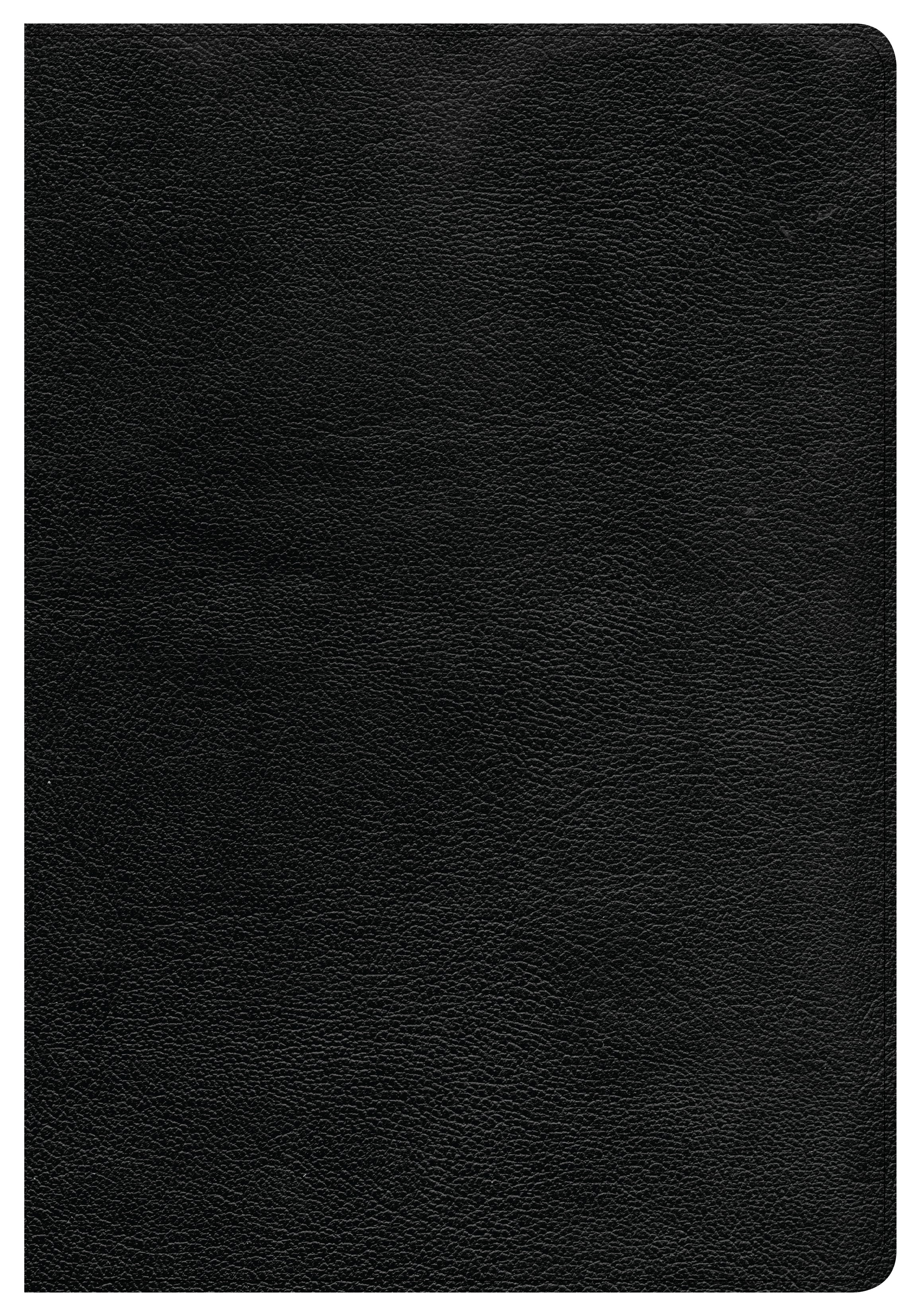 CSB Giant Print Reference Bible Black (Red Letter Edition)