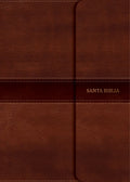 Nvi Biblia Compacta Letra Grande Marron Solapa Con Iman (Large Print Magnetic Flap)