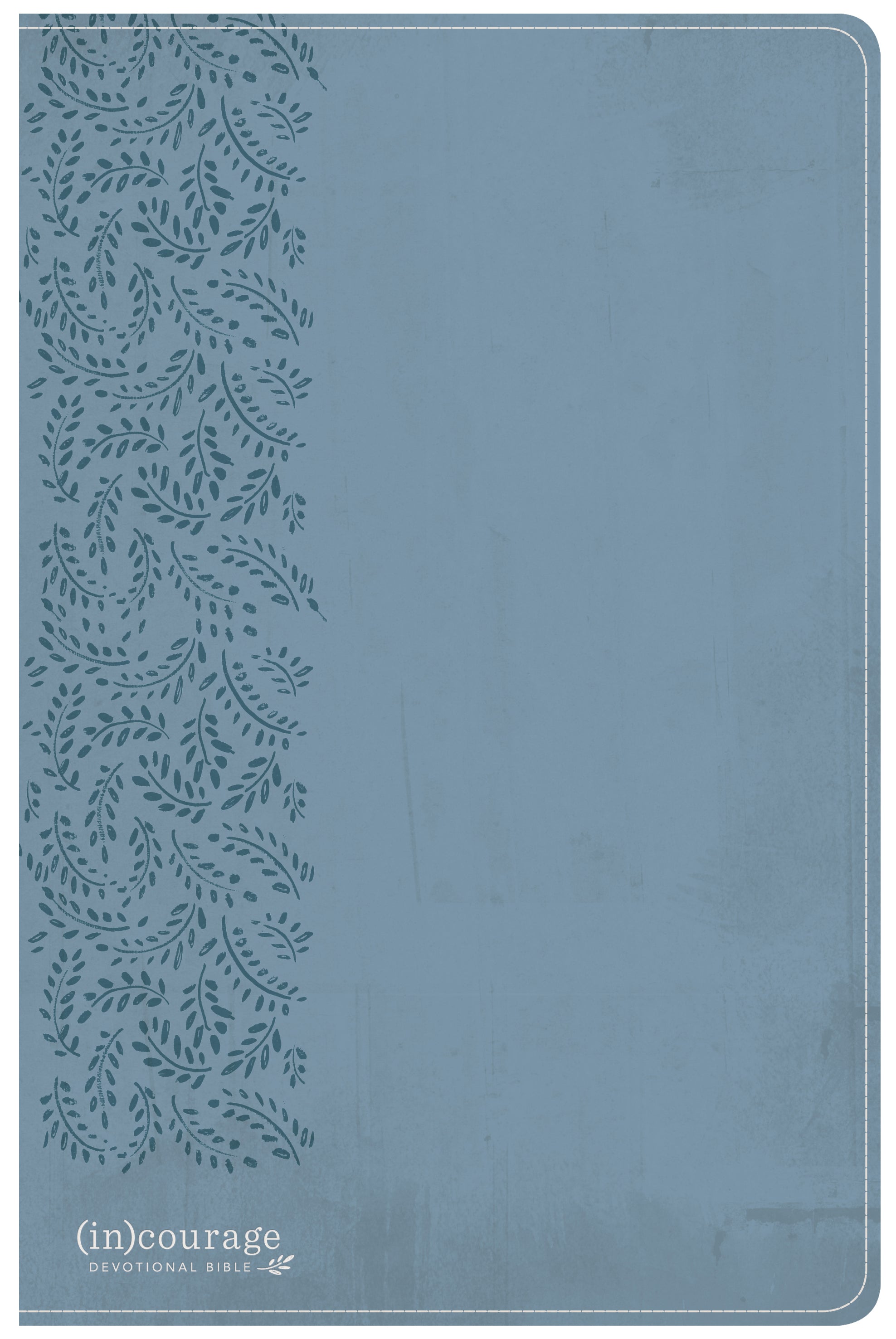 Elegant Blue Indexed CSB Courage Devotional Bible with Black Letter Edition