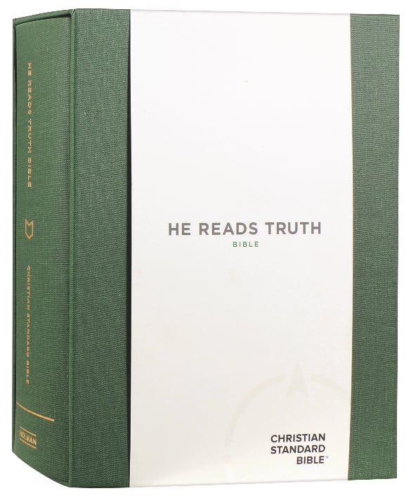 Immerse yourself in the rich design of the CSB He Reads Truth Bible