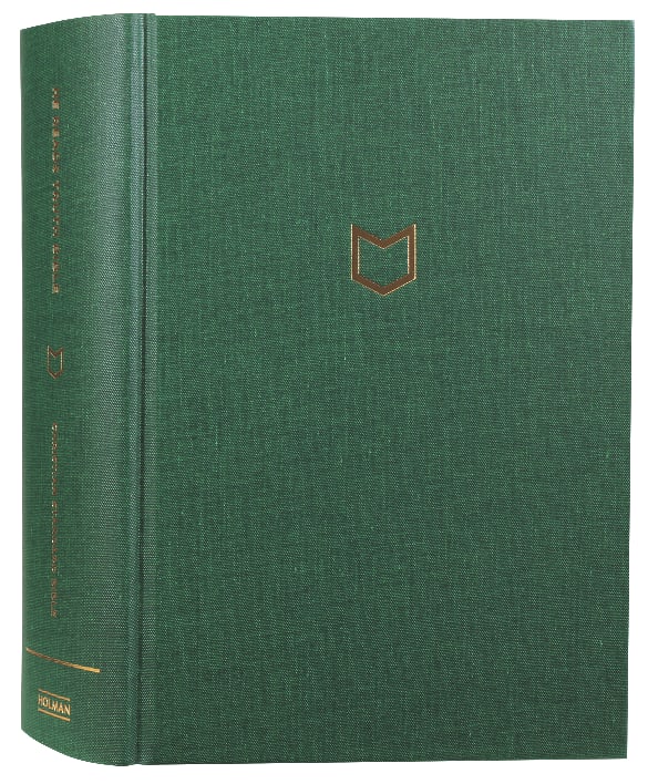 CSB He Reads Truth Bible Journaling for Men, Green Cover