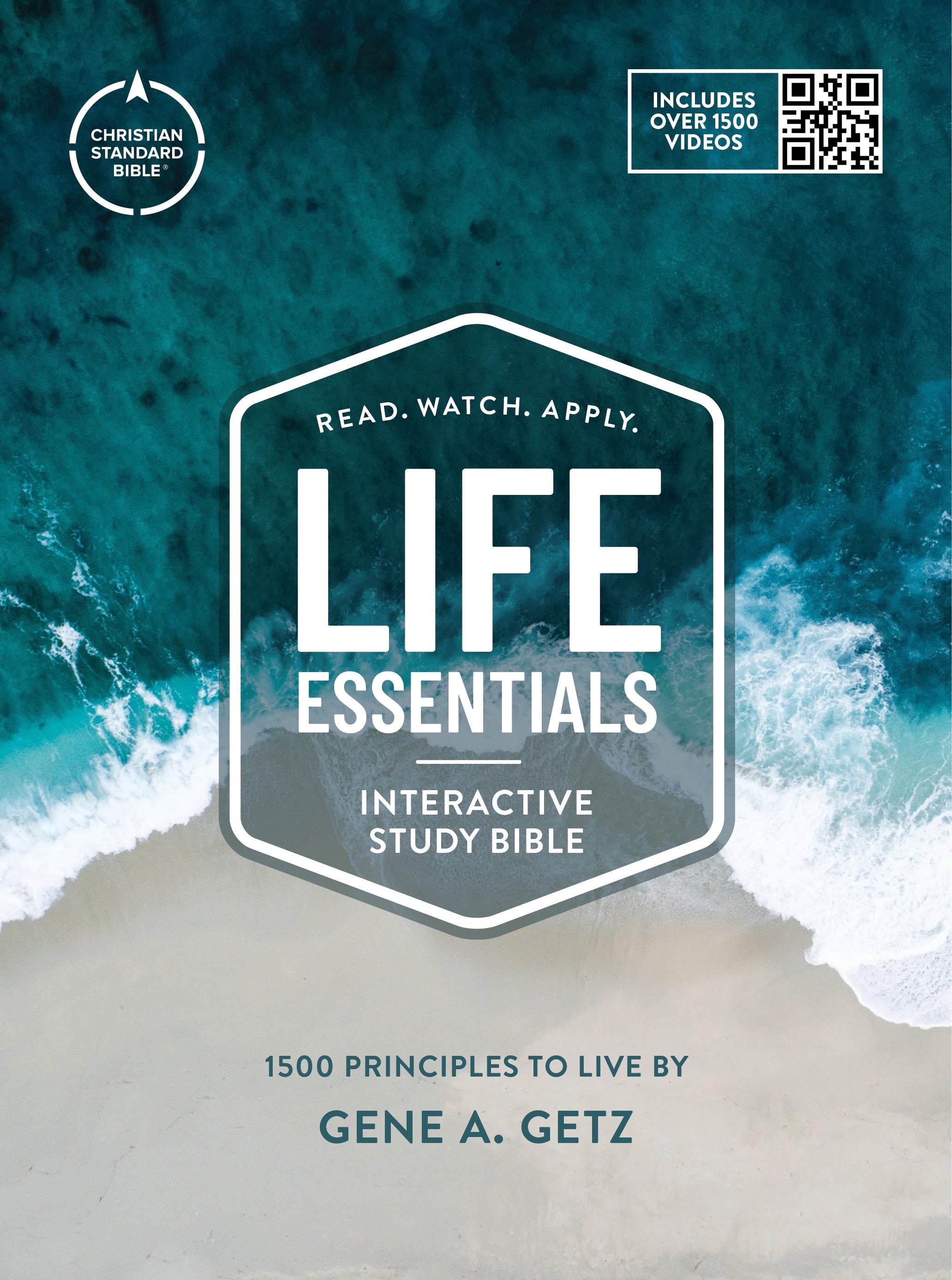 CSB Life Essentials Study Bible Tan/Blue (Black Letter Edition)