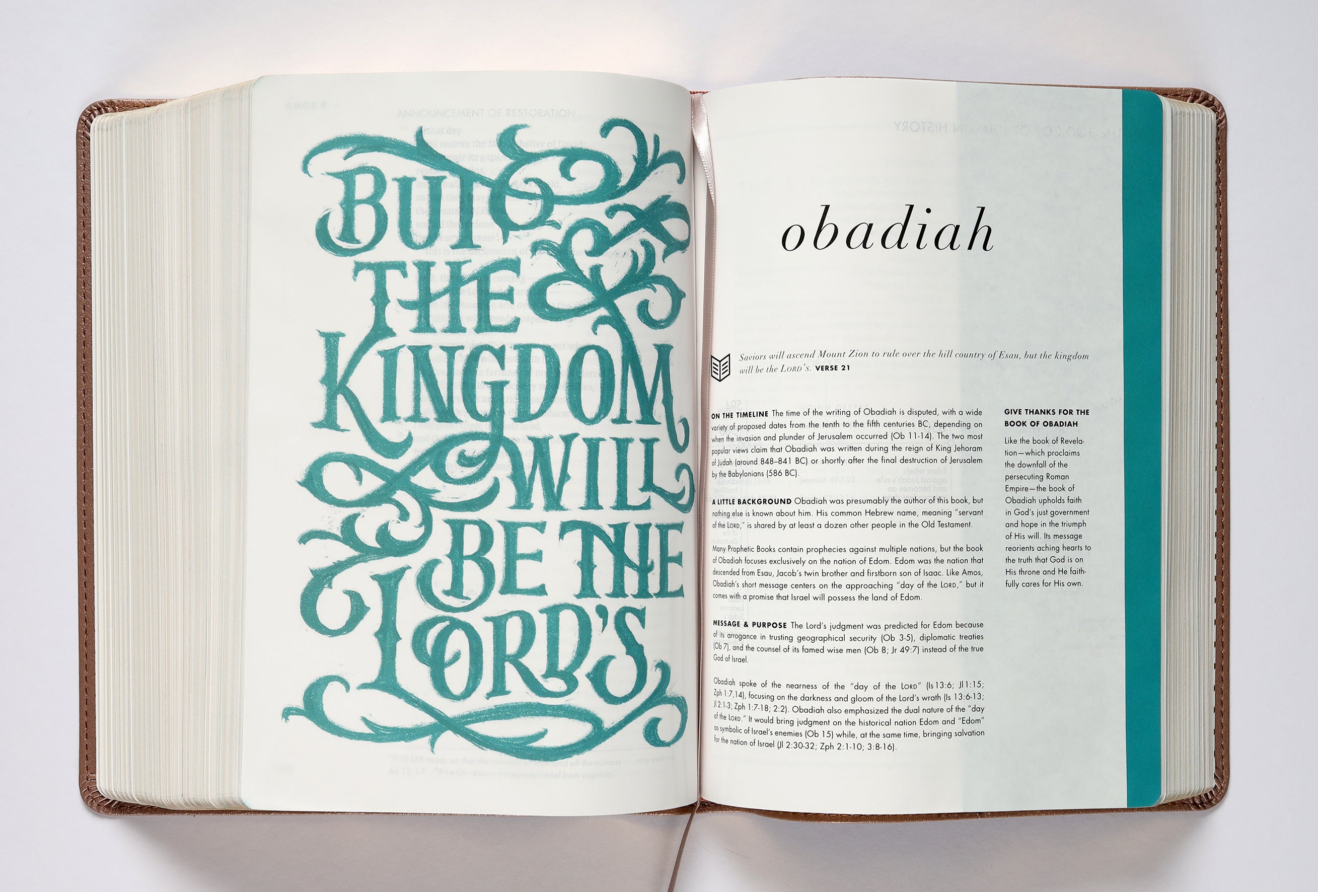 Close-up of Rose Gold CSB She Reads Truth Bible cover