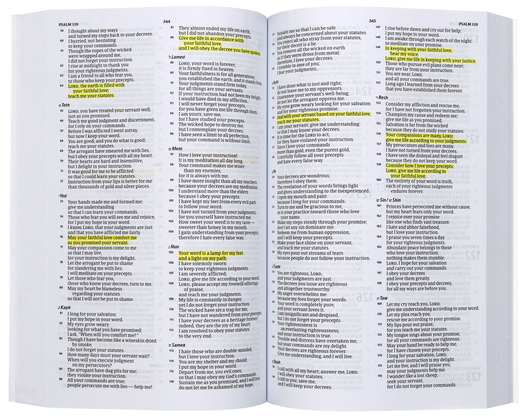 Close-up of CSB God Loves You Bible for kids' scripture study
