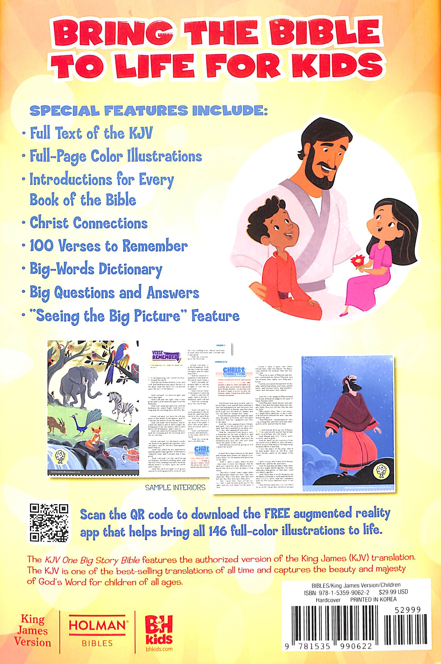 KJV One Big Story Bible, a narrative-inspired Bible for kids and families