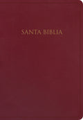 Burgundy 1960 Spanish Holy Bible by Borgoa, perfect for gifts and awards.