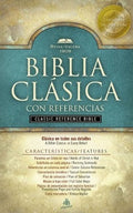 Spanish Reina-Valera Reference Bible in black (red letter edition)